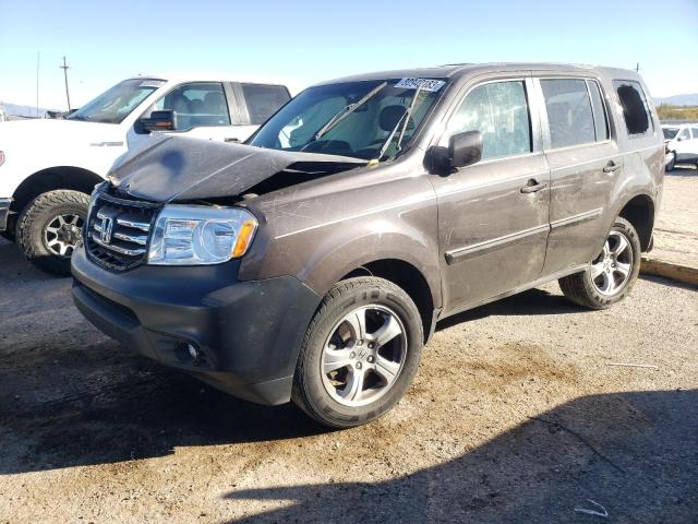 Изображение 1 2012 HONDA PILOT EXL 2012 с VIN 5FNYF3H57CB030301