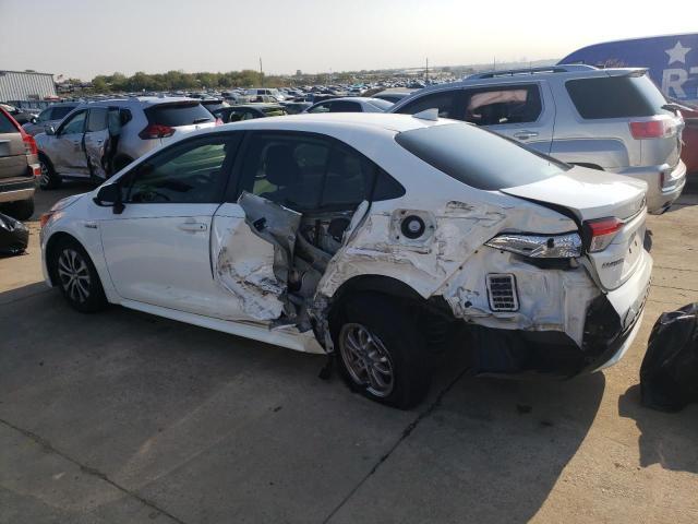Image 2 of 2020 TOYOTA COROLLA LE 2020 with VIN JTDEBRBE9LJ001921