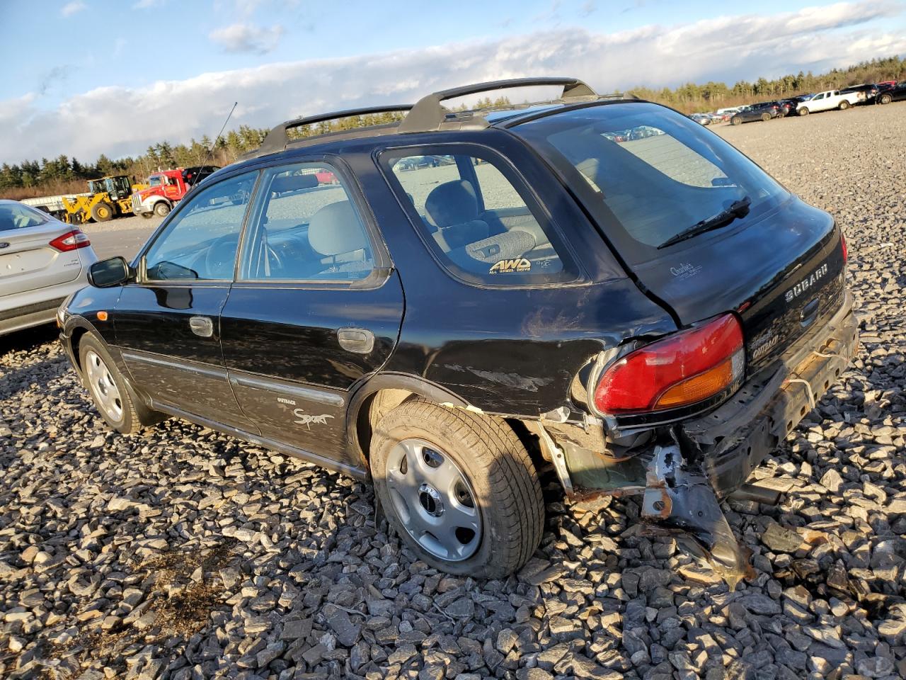 Image 2 of 1999 SUBARU IMPREZA OUTBACK SPORT 1999 with VIN JF1GF485XXG802812