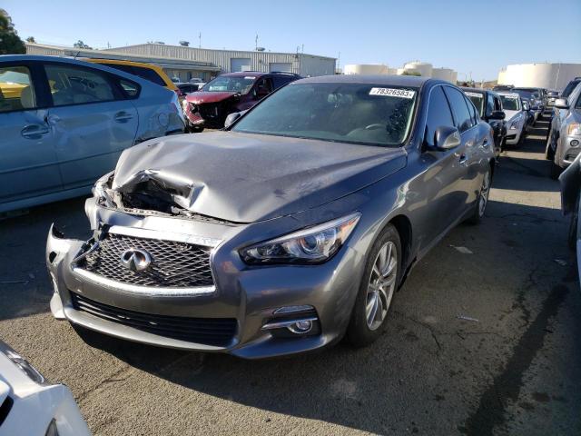 Image 1 of 2014 INFINITI Q50 BASE 2014 with VIN JN1BV7AP8EM687584