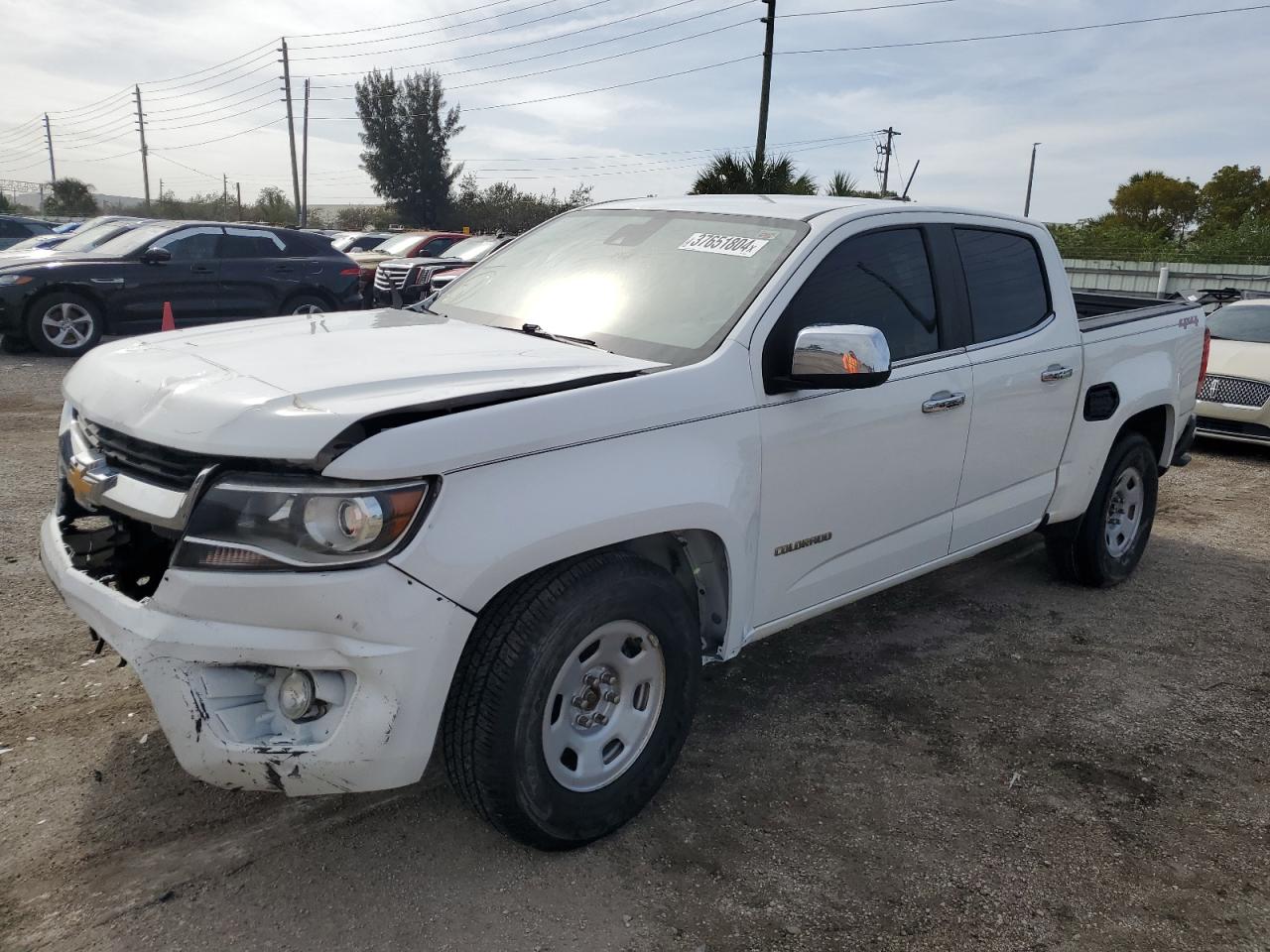 Image 1 of 2016 CHEVROLET COLORADO LT 2016 with VIN 1GCGTCE35G1117362