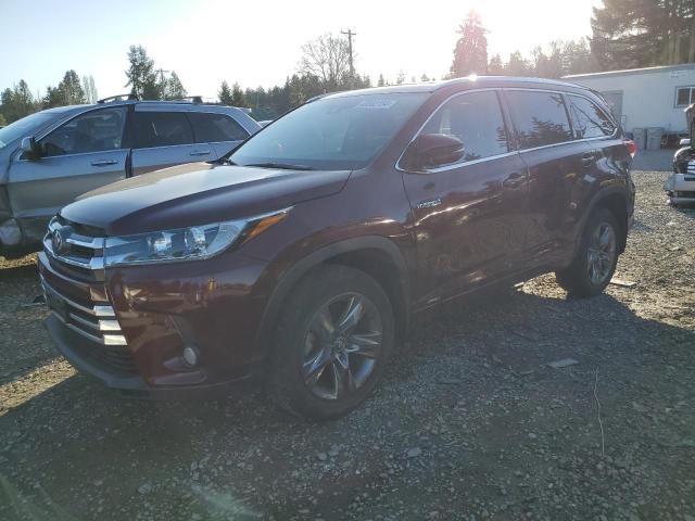 2018 TOYOTA HIGHLANDER HYBRID LIMITED 2018 image
