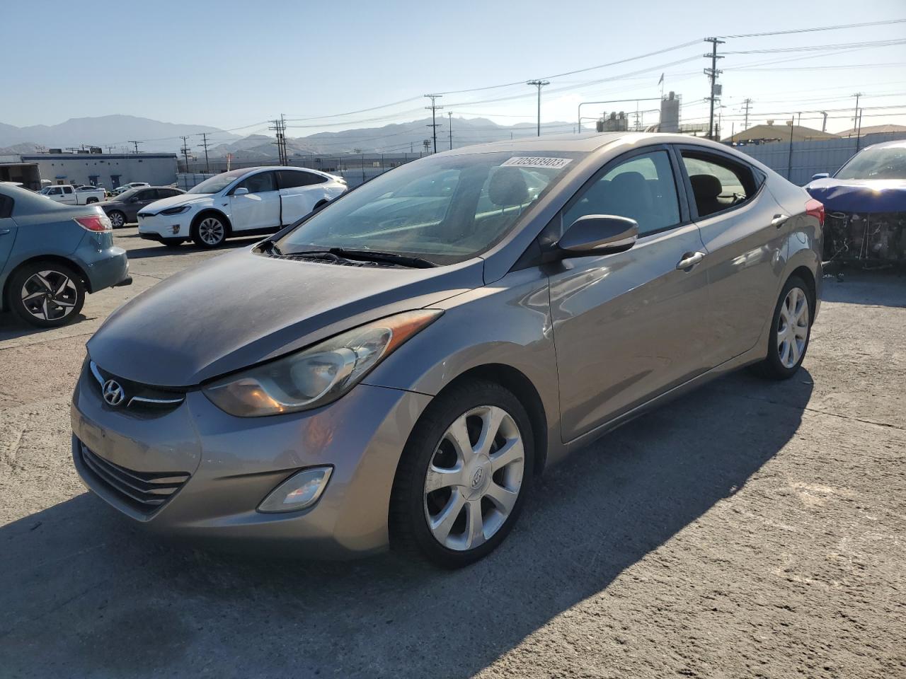 Image 1 of 2011 HYUNDAI ELANTRA GLS 2011 with VIN 5NPDH4AE2BH039268