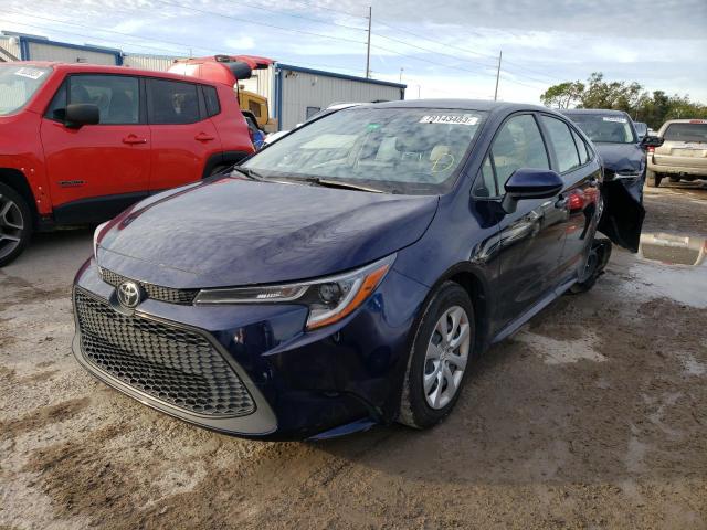 Изображение 1 2021 TOYOTA COROLLA LE 2021 с VIN JTDEPMAE9MJ185815