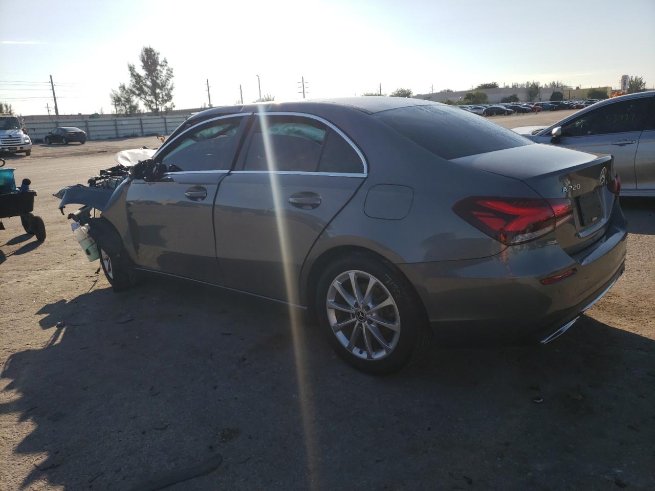 Image 2 of 2020 MERCEDES-BENZ A 220 2020 with VIN W1K3G4EB8LW044796