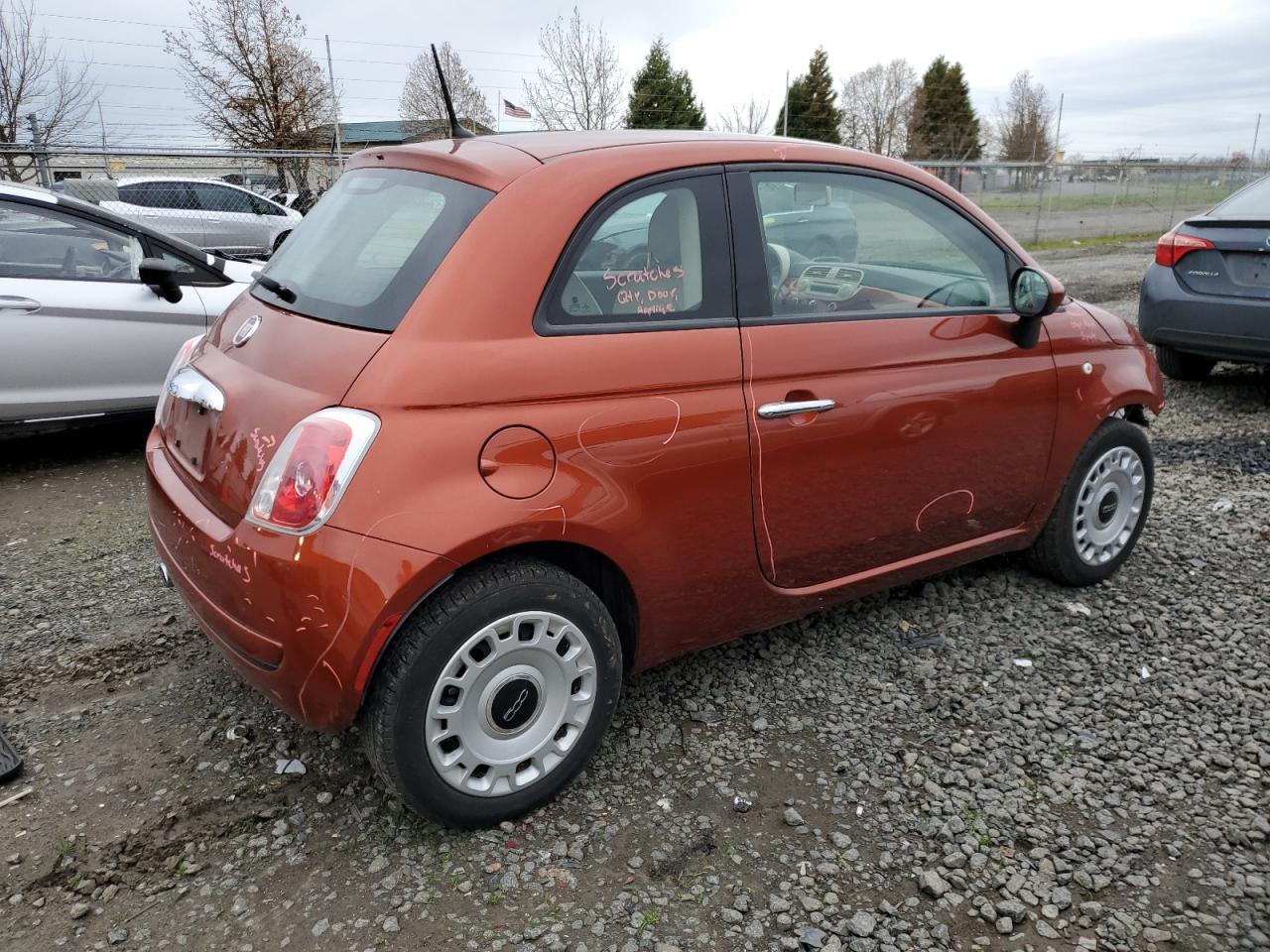 Obraz 3 z 2013 FIAT 500 POP 2013 z VIN 3C3CFFAR0DT745355