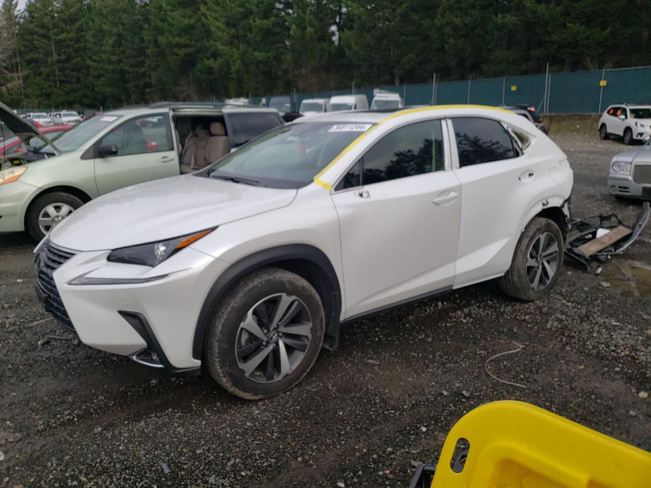 Image 1 of 2021 LEXUS NX 300 BASE 2021 with VIN JTJGARDZ9M5019595