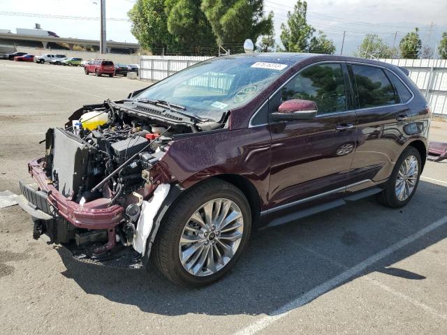 Изображение 1 2020 FORD EDGE TITANIUM 2020 с VIN 2FMPK3K95LBB28559