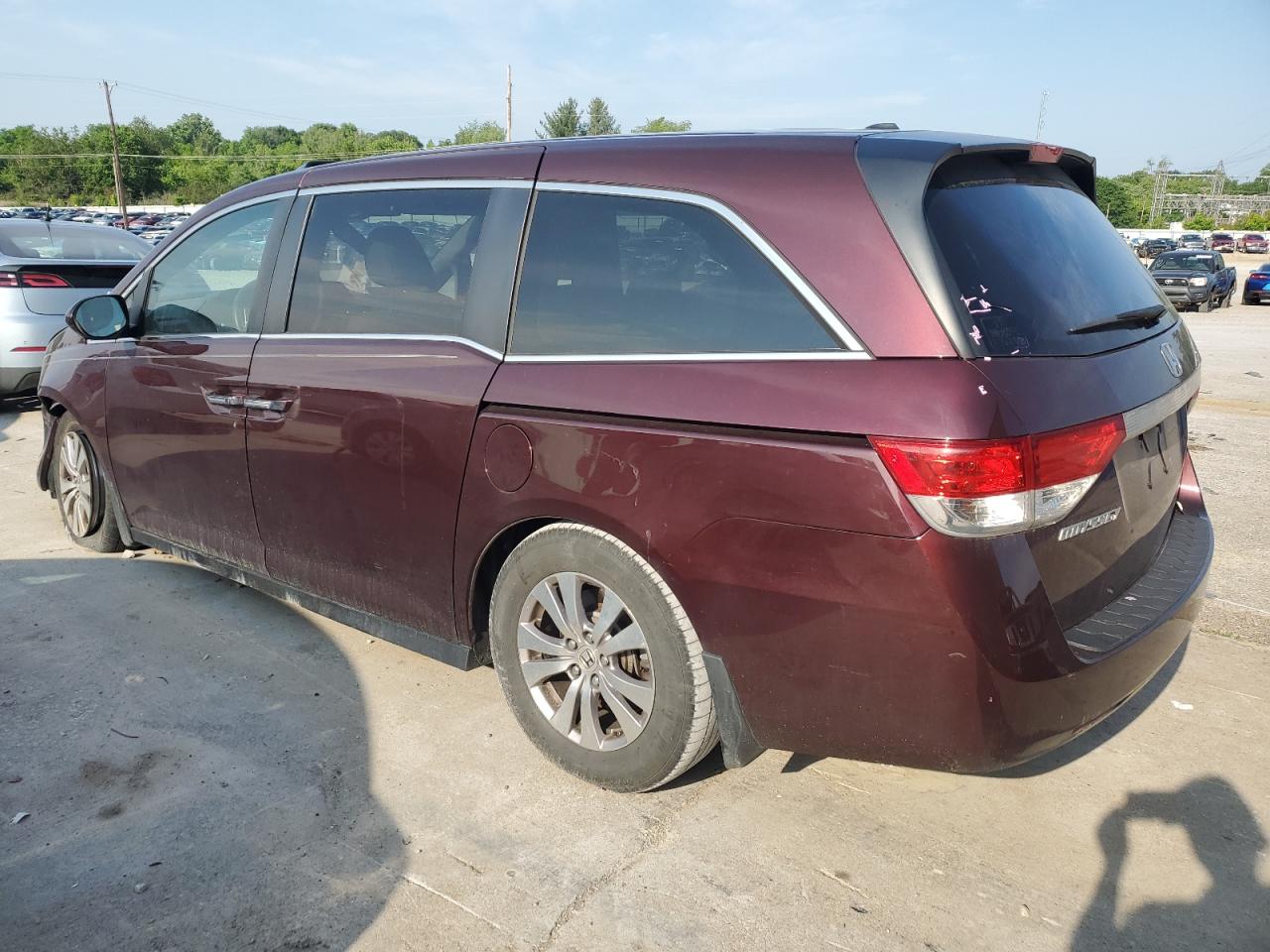 Изображение 2 2014 HONDA ODYSSEY EXL 2014 с VIN 5FNRL5H62EB073237