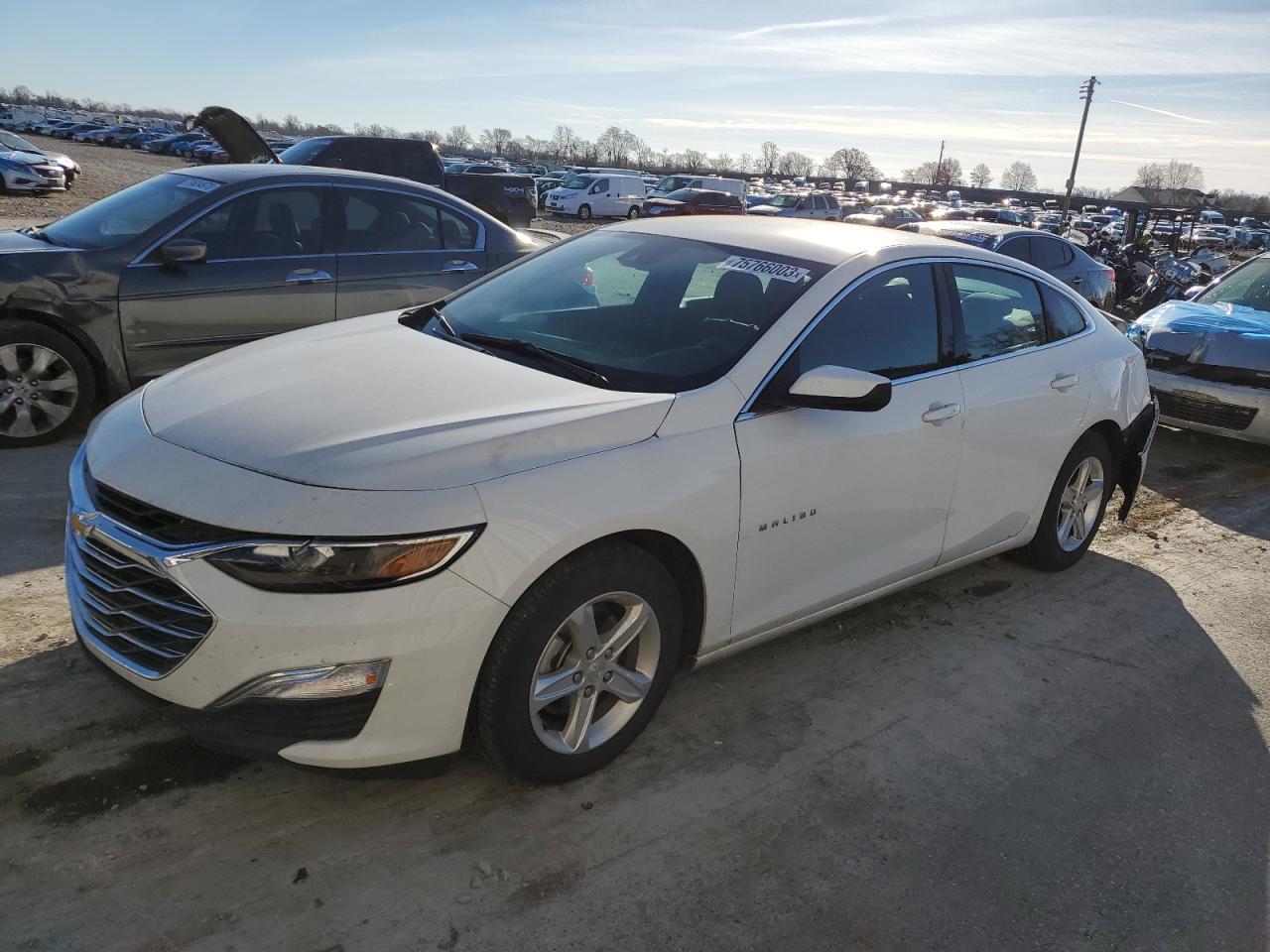Image 1 of 2022 CHEVROLET MALIBU LS 2022 with VIN 1G1ZC5ST0NF151646