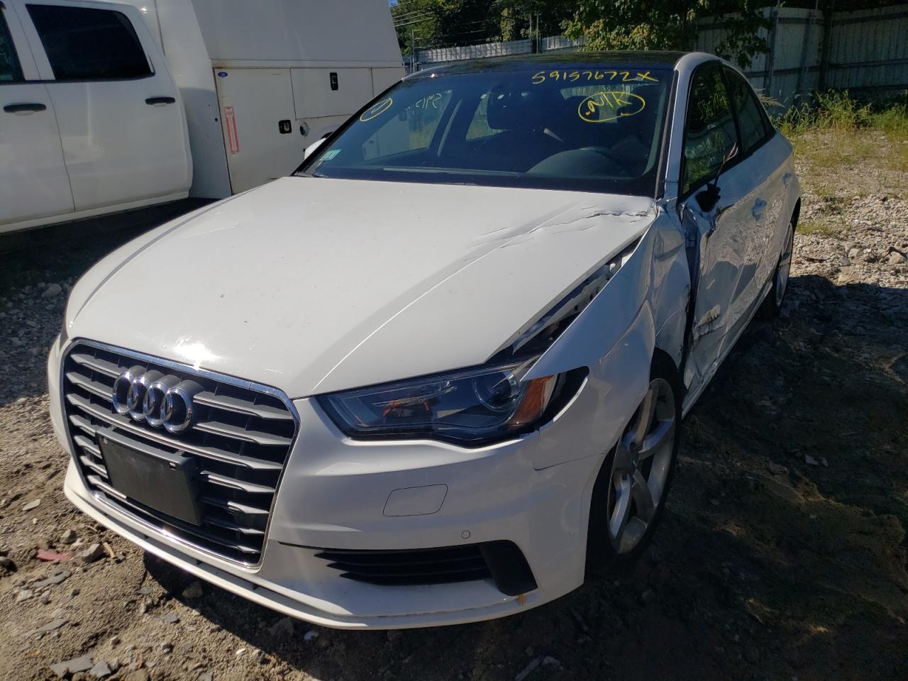 Image 2 of 2016 AUDI A3 PREMIUM 2016 with VIN WAUA7GFF8G1042440