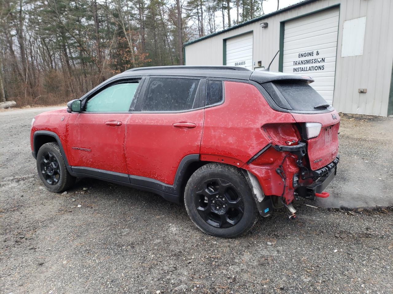 Image 2 of 2023 JEEP COMPASS TRAILHAWK 2023 with VIN 3C4NJDDN0PT566821