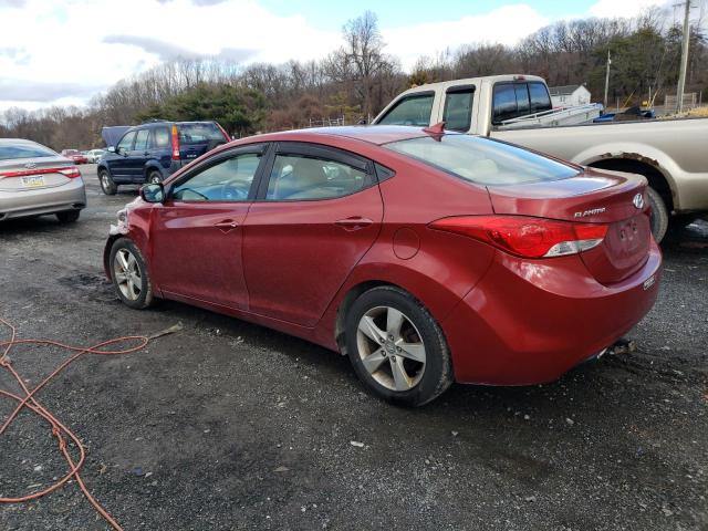 Image 2 of 2012 HYUNDAI ELANTRA GLS 2012 with VIN KMHDH4AE0CU352936