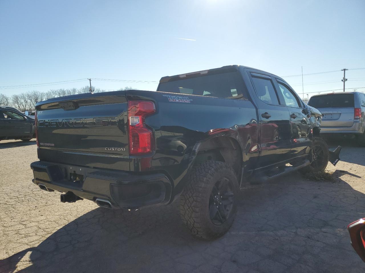 Изображение 3 2023 CHEVROLET SILVERADO K1500 TRAIL BOSS CUSTOM 2023 с VIN 3GCUDCED5PG224101