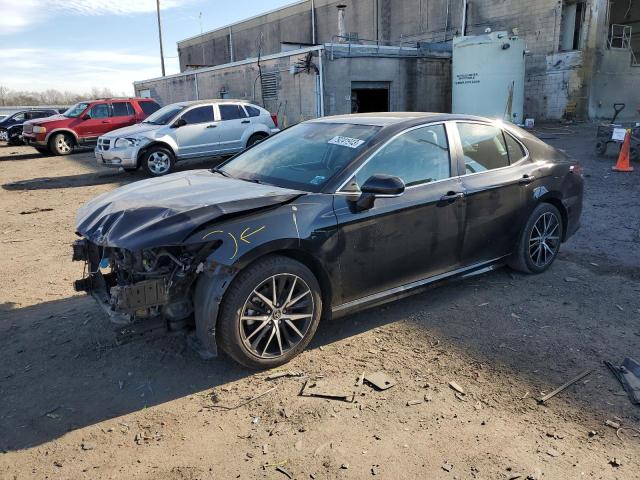 Image 1 of 2022 TOYOTA CAMRY SE 2022 with VIN 4T1G11AK9NU647610