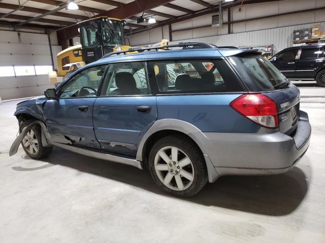 Изображение 2 2009 SUBARU OUTBACK 2.5I 2009 с VIN 4S4BP61C797327902