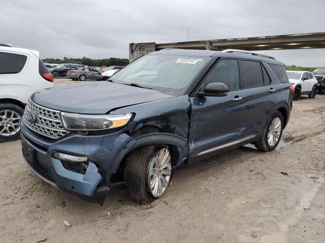 Image 1 of 2020 FORD EXPLORER LIMITED 2020 with VIN 1FMSK7FH2LGA58997