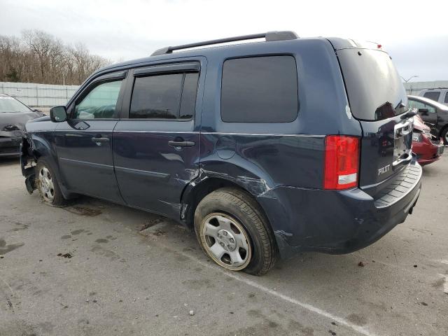 Image 2 of 2012 HONDA PILOT LX 2012 with VIN 5FNYF4H26CB004073