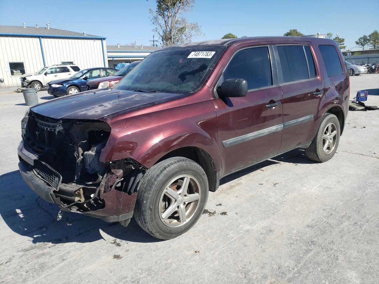 Изображение 2011 HONDA PILOT LX 2011