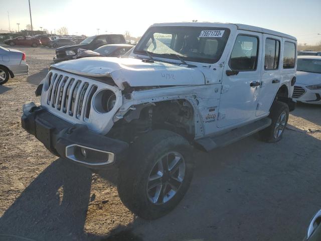 Image 1 of 2019 JEEP WRANGLER UNLIMITED SAHARA 2019 with VIN 1C4HJXEG0KW611497