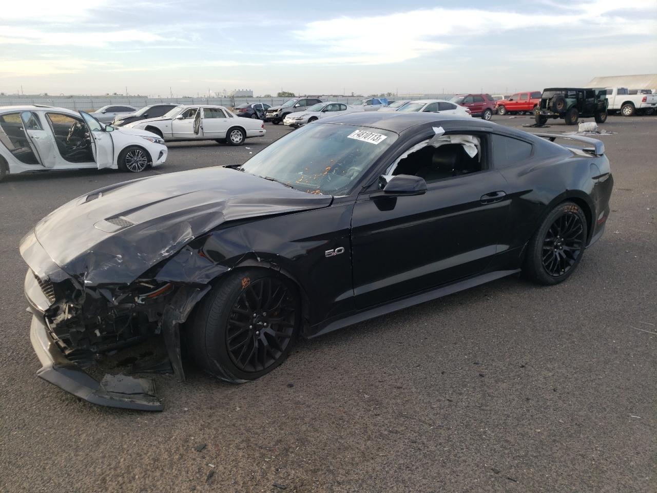 Image 1 of 2019 FORD MUSTANG GT 2019 with VIN 1FA6P8CF9K5113106