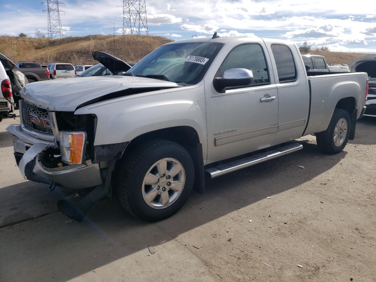 Image 1 of 2012 GMC SIERRA K1500 SLT 2012 with VIN 1GTR2WE75CZ207381