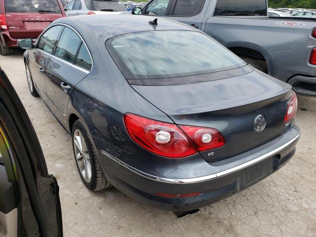 Image 2 of 2010 VOLKSWAGEN CC LUXURY 2010 with VIN WVWHN7AN5AE532369