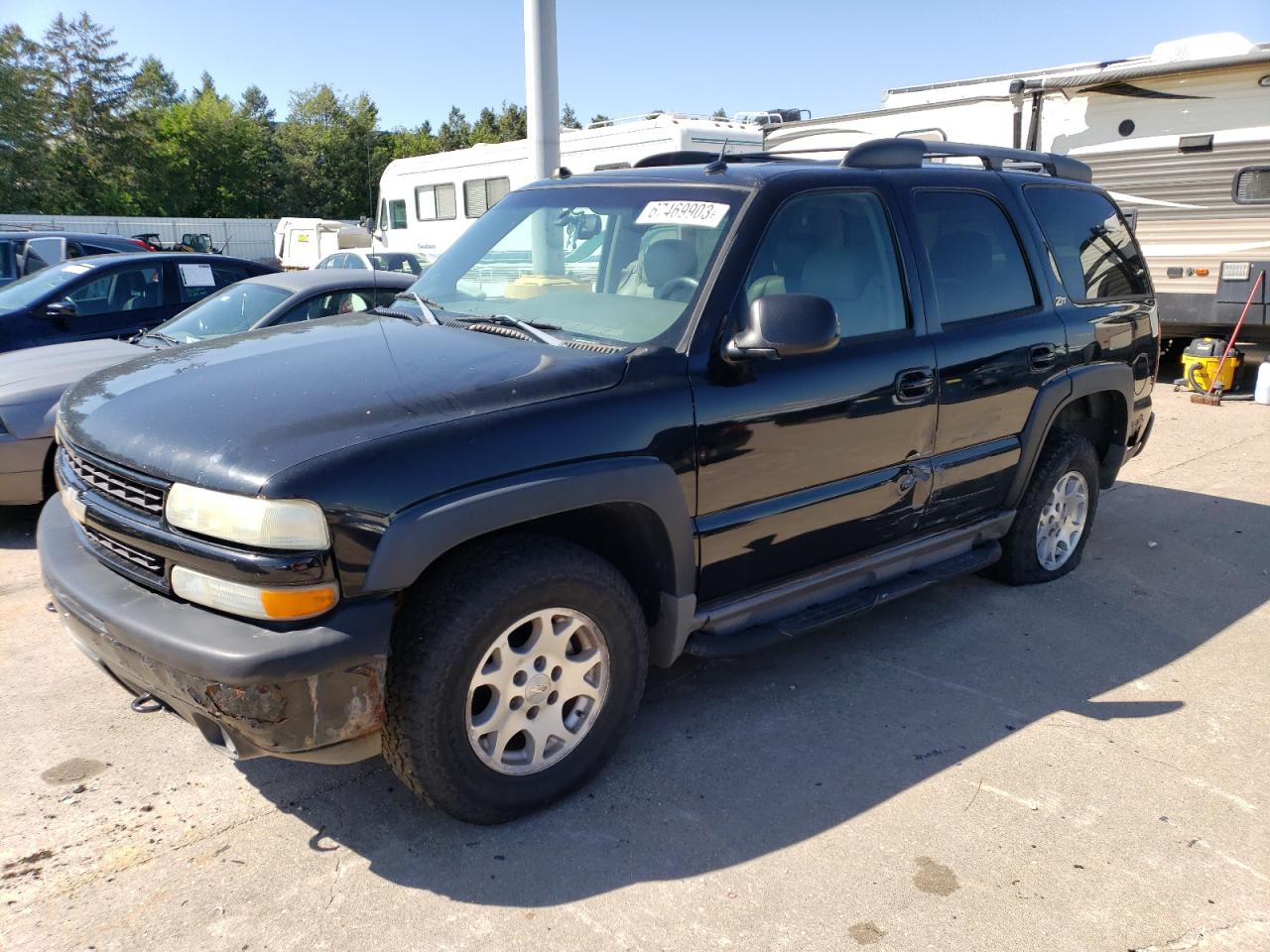 Image 1 of 2004 CHEVROLET TAHOE K1500 2004 with VIN 1GNEK13T74R198967