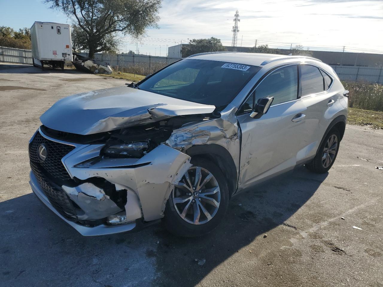 Image 1 of 2016 LEXUS NX 200T BASE 2016 with VIN JTJYARBZ3G2040410