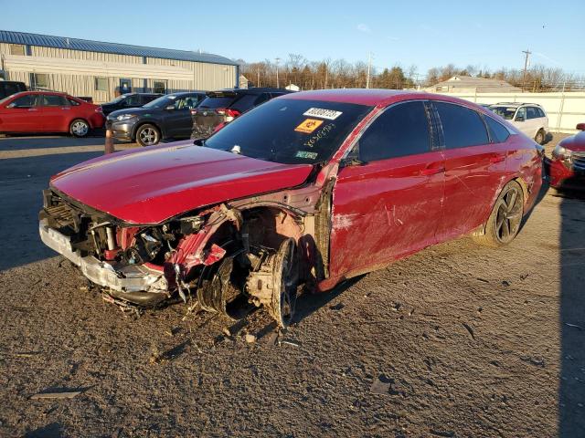 Image 1 of 2018 HONDA ACCORD SPORT 2018 with VIN 1HGCV1F38JA002758