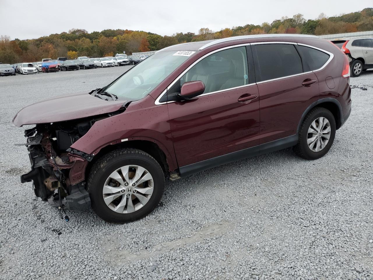 Изображение 1 2014 HONDA CR-V EXL 2014 с VIN 5J6RM4H76EL006924