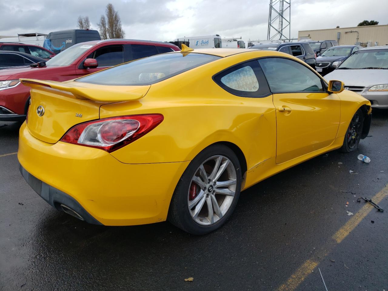 Image 3 of 2010 HYUNDAI GENESIS COUPE 3.8L 2010 with VIN KMHHU6KH0AU004519