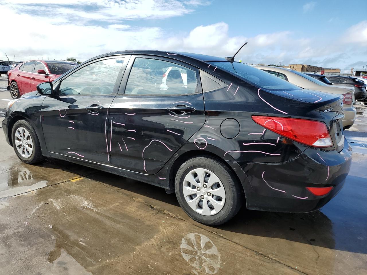 Изображение 2 2016 HYUNDAI ACCENT SE 2016 с VIN KMHCT4AE7GU978421