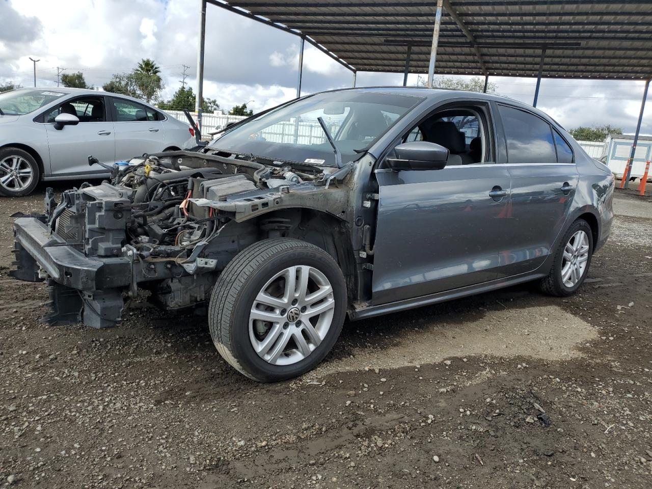 Image 1 of 2017 VOLKSWAGEN JETTA S 2017 with VIN 3VW2B7AJ2HM282358