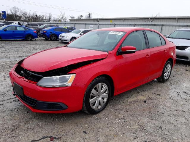 Image 1 of 2012 VOLKSWAGEN JETTA SE 2012 with VIN 3VWDP7AJ6CM330060