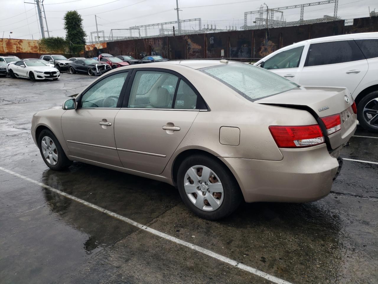 Image 2 of 2008 HYUNDAI SONATA GLS 2008 with VIN 5NPET46C18H370605