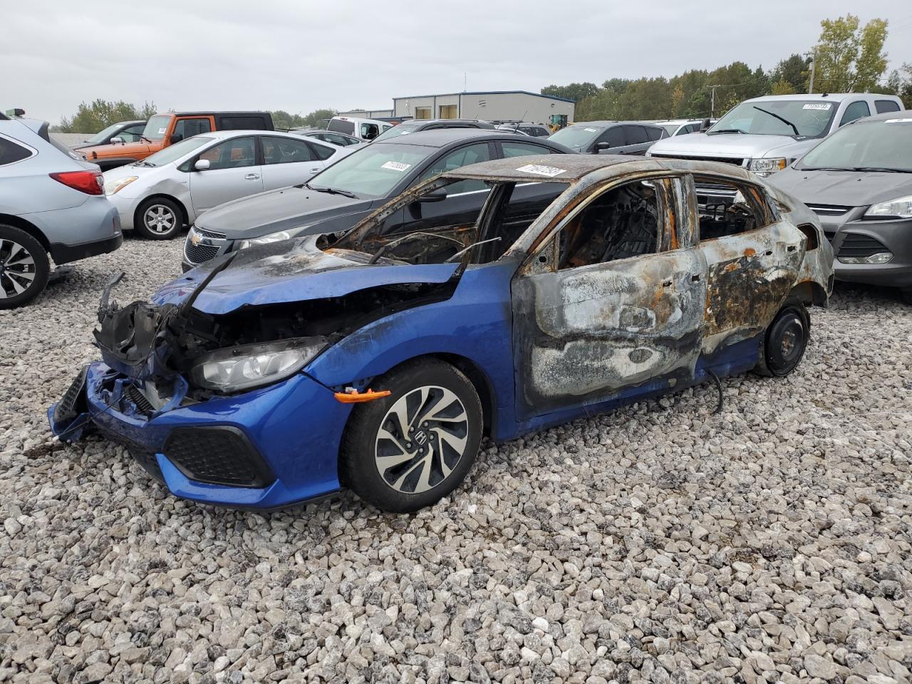 Image 1 of 2017 HONDA CIVIC LX 2017 with VIN SHHFK7H23HU418065