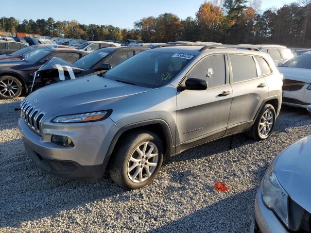Image 1 of 2017 JEEP CHEROKEE SPORT 2017 with VIN 1C4PJLAB9HW559133