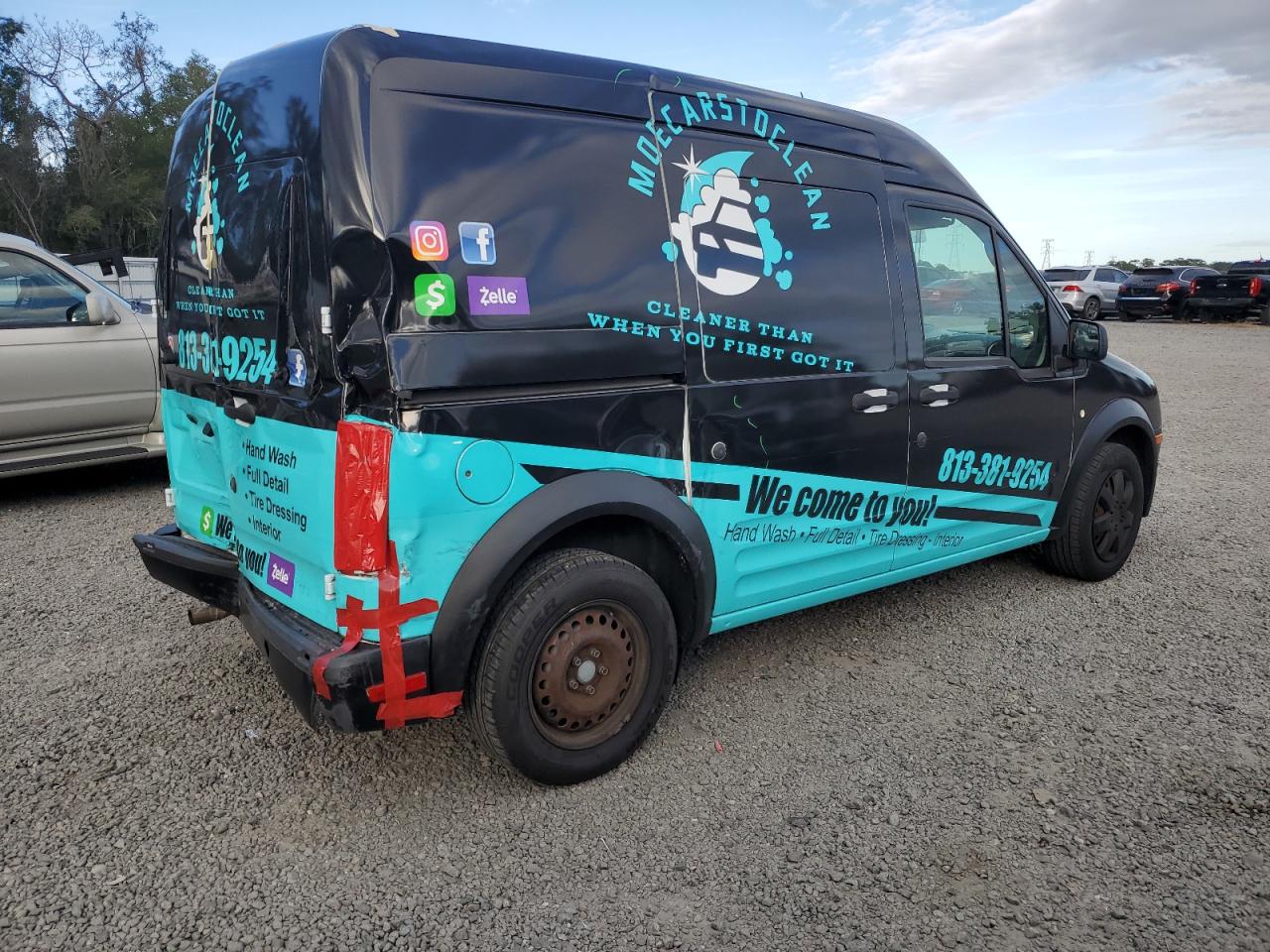 Obraz 3 z 2013 FORD TRANSIT CONNECT XL 2013 z VIN NM0LS7CN0DT175406
