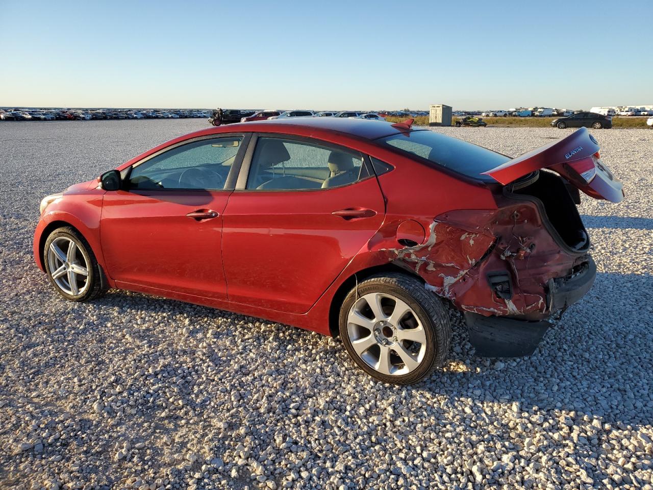 Image 2 of 2013 HYUNDAI ELANTRA GLS 2013 with VIN KMHDH4AE8DU764698
