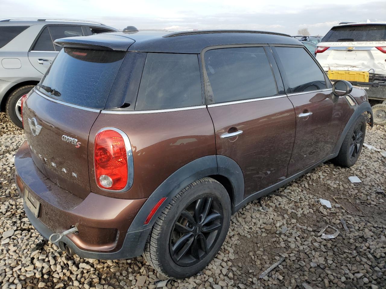 Image 3 of 2014 MINI COOPER S COUNTRYMAN 2014 with VIN WMWZC3C52EWP28217