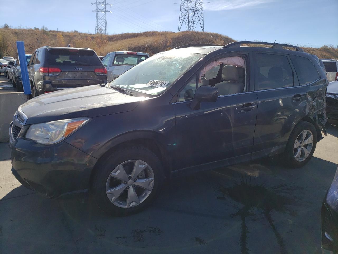 Image 1 of 2015 SUBARU FORESTER 2.5I LIMITED 2015 with VIN JF2SJAHC9FH486443