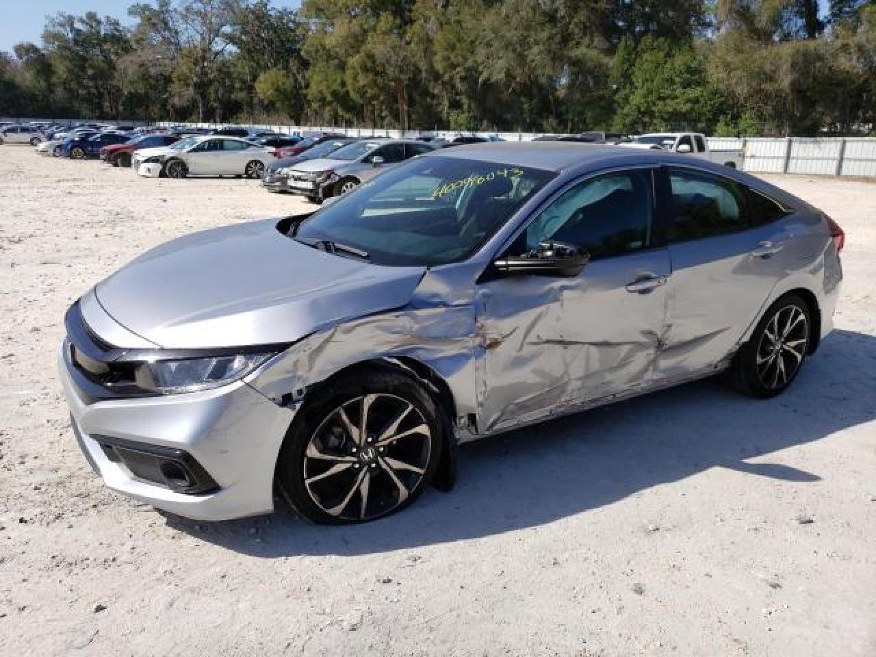 Image 1 of 2020 HONDA CIVIC SPORT 2020 with VIN 2HGFC2F88LH521222