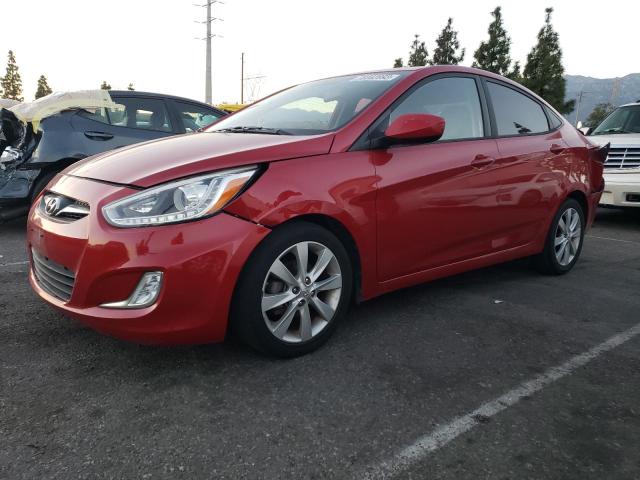 Image 1 of 2014 HYUNDAI ACCENT GLS 2014 with VIN KMHCU4AE4EU774847