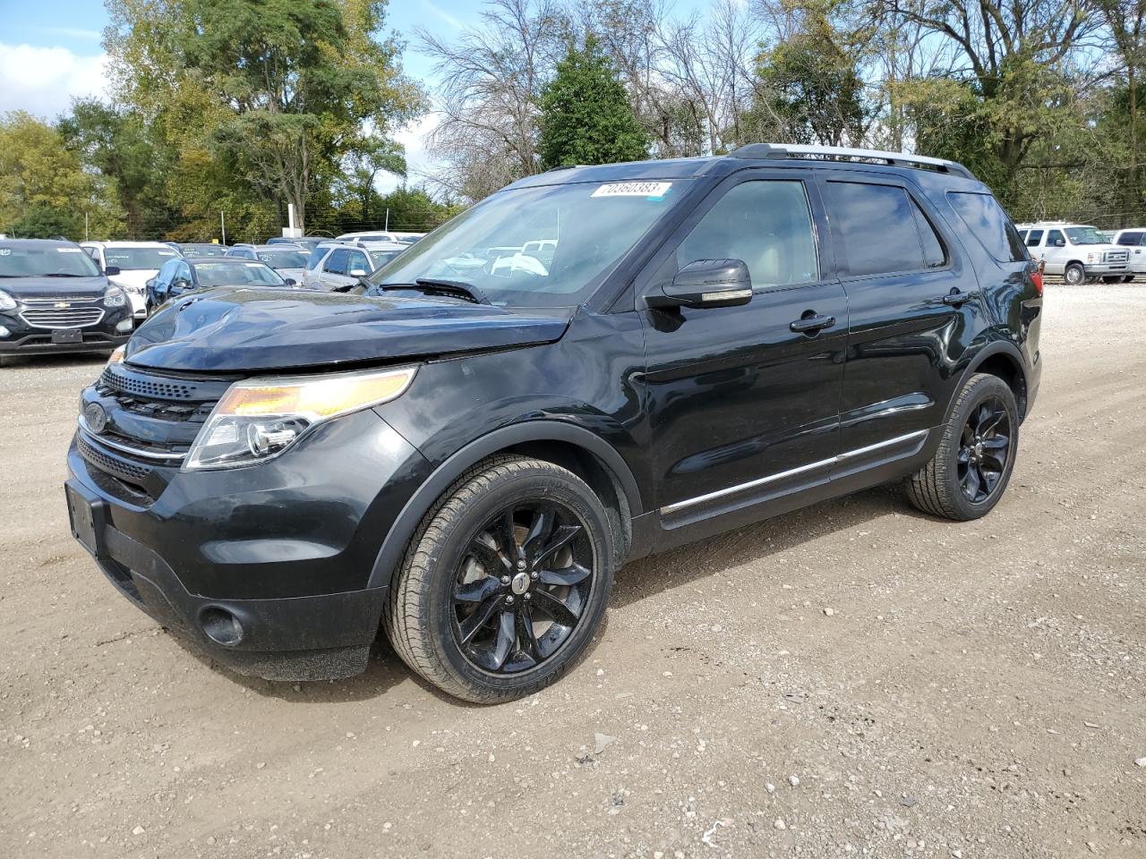 Image 1 of 2011 FORD EXPLORER LIMITED 2011 with VIN 1FMHK8F80BGA42103
