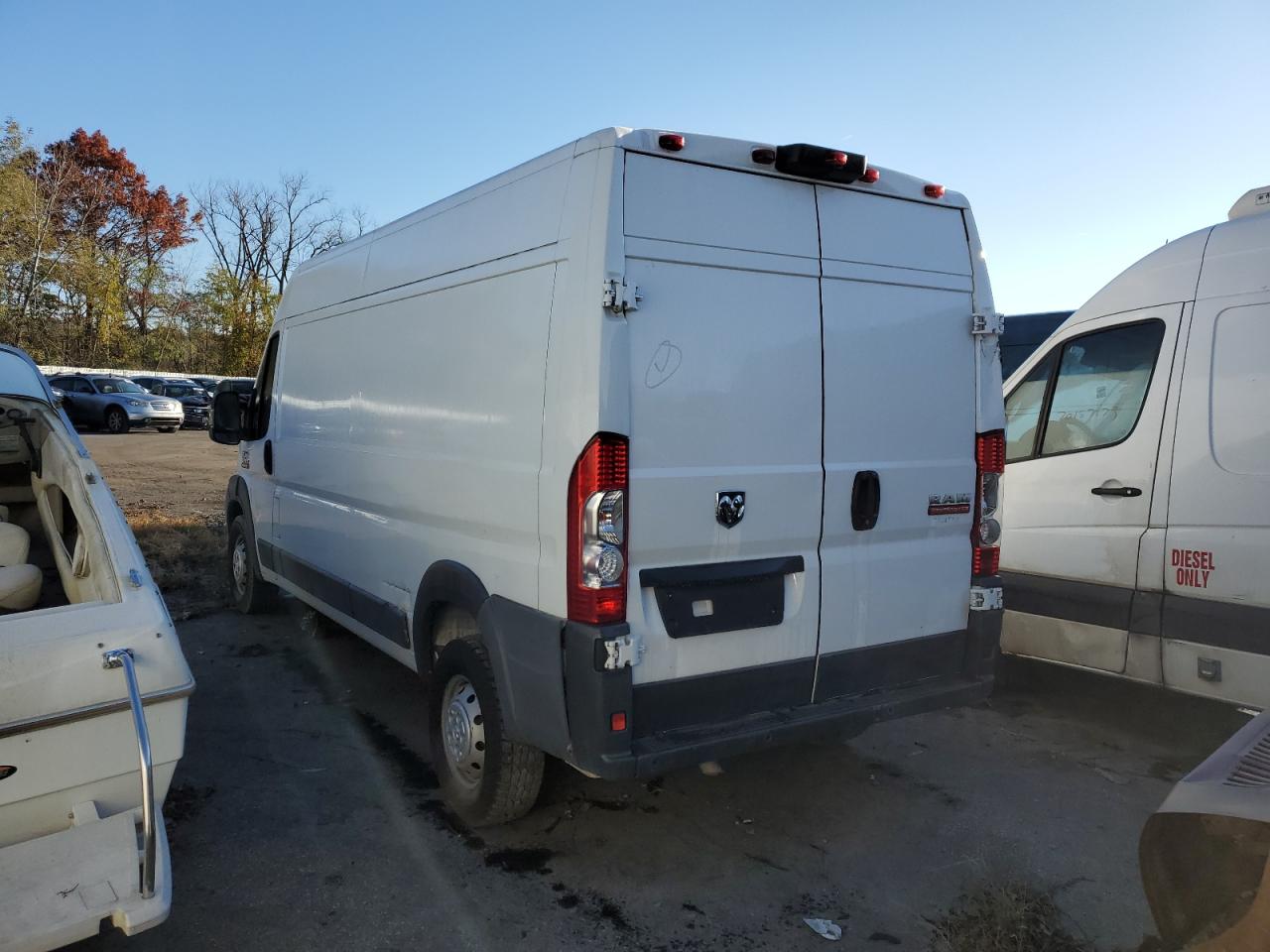 Image 2 of 2017 RAM PROMASTER 2500 2500 HIGH 2017 with VIN 3C6TRVDG8HE549222
