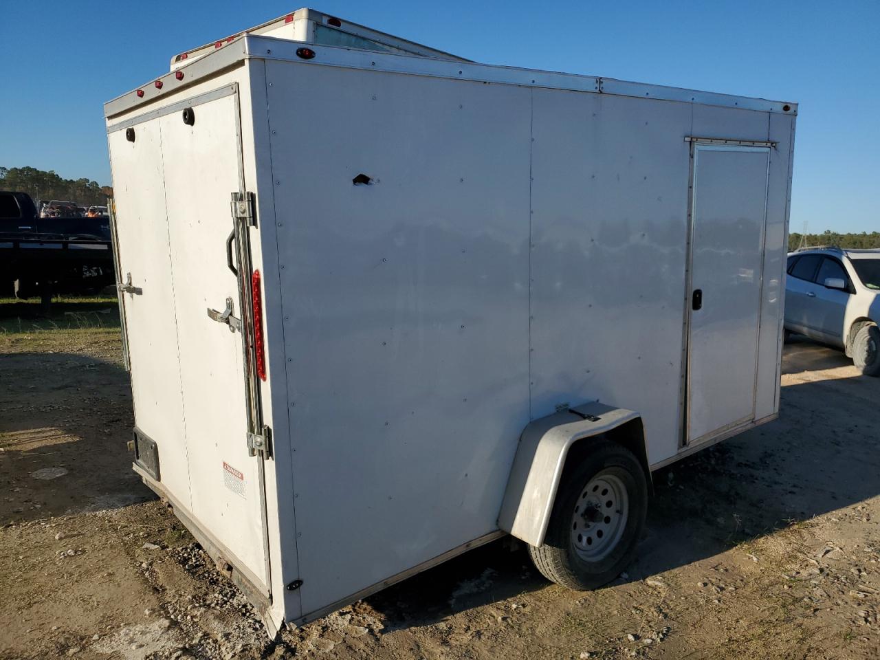 Image 3 of 2022 SGAC 12' ENCLOSED TRAILER 2022 with VIN 54GVC12D5N7056919