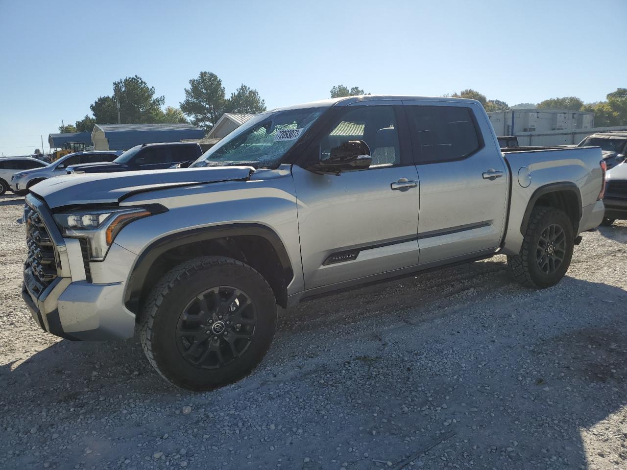 Image 1 of 2023 TOYOTA TUNDRA CREWMAX PLATINUM 2023 with VIN 5TFNA5DBXPX094773