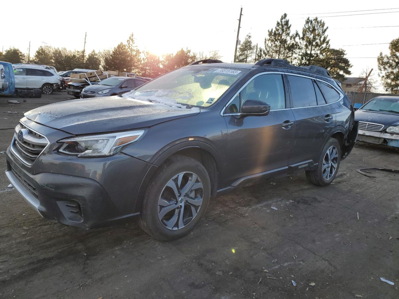 Image 1 of 2022 SUBARU OUTBACK LIMITED 2022 with VIN 4S4BTANC5N3100251