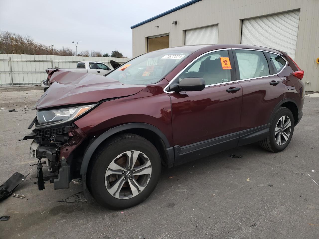 Image 1 of 2019 HONDA CR-V LX 2019 with VIN 2HKRW6H3XKH215933